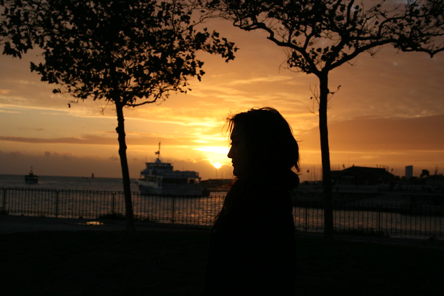 Silhouette in Sunset