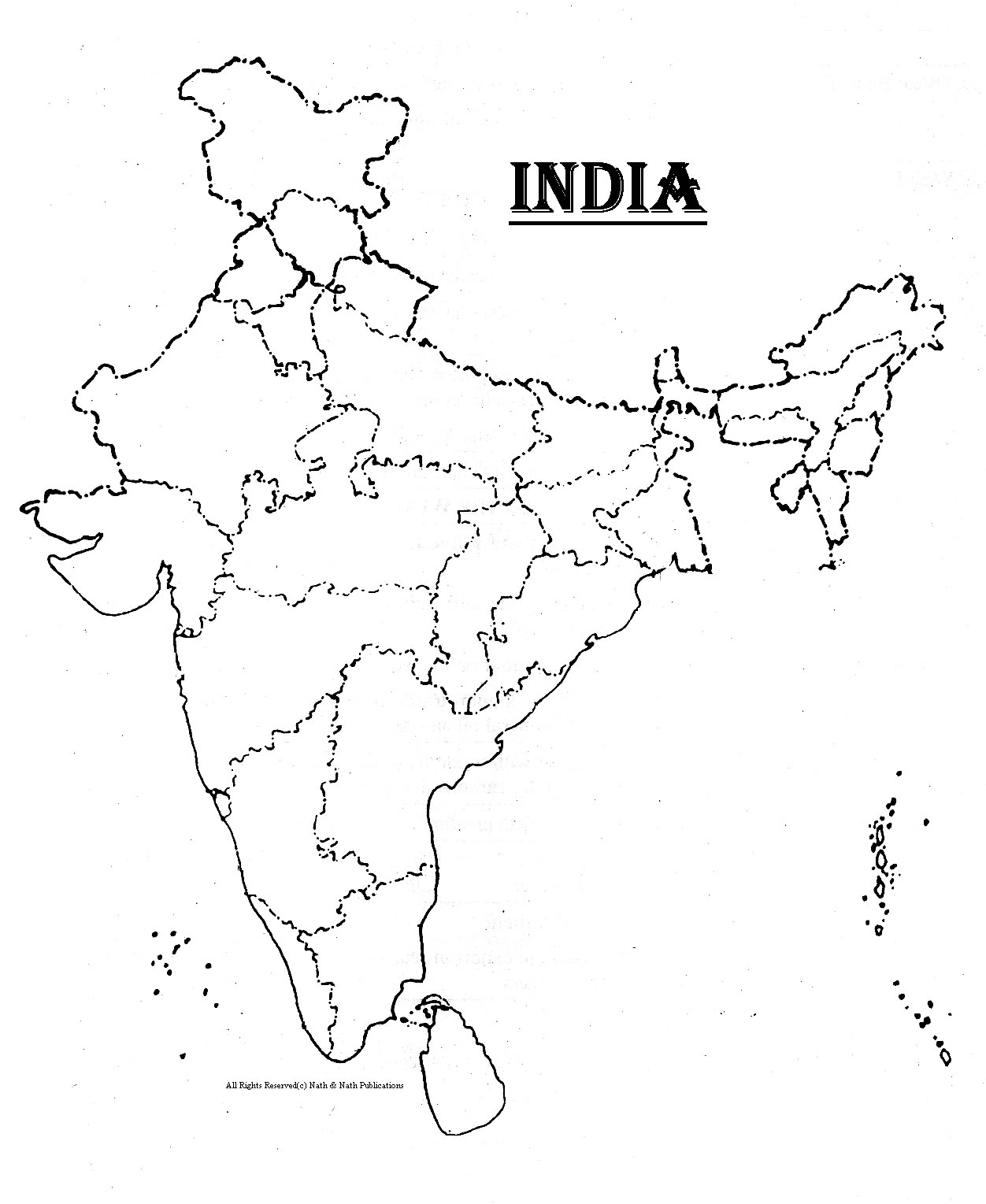 india map Colouring Pages (page 2)