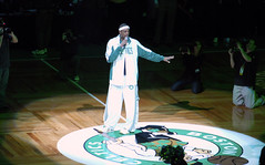 Cavs @ Celtics 10/28/2008 - Banner Ceremony