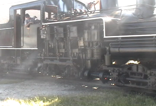 Shay steam locomotive