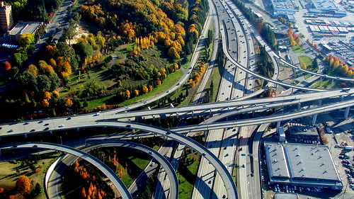 西雅圖高速公路系統，圖片來源Ramanathan Kathiresan