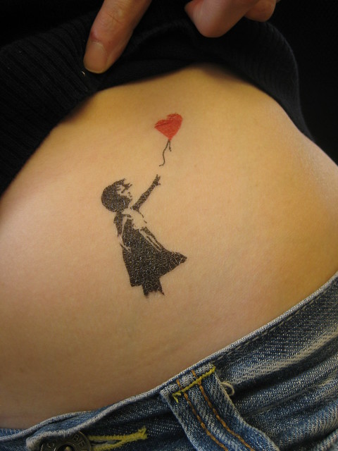 Banksy Tattoos Why pay thousands on ebay for a slice of the pie