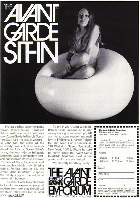 Vintage Ad #664: The Avant Garde Sit-In