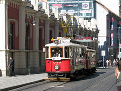 Historic Tramcar in Prague