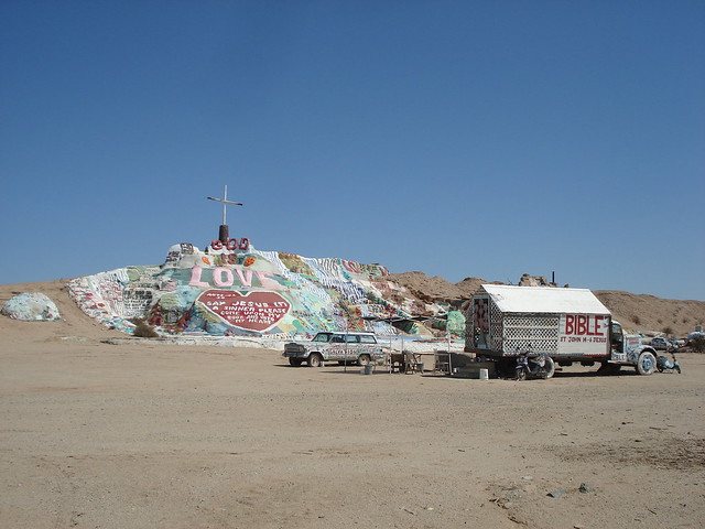 See more of my pictures from Salvation Mountain here