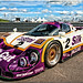 "Smooth as Silk" TWR Silk Cut Jaguar XJR-9 LM.Group C "Winner 1988 Le Mans". Silverstone Classic 2007.(Explore)