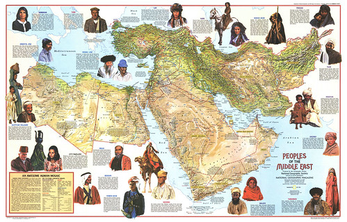 national geographic - peoples of the middle east - 1972