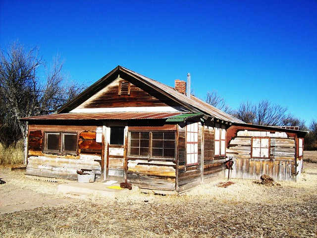 Rebuilt house at the ghost town of Fairbank, AZ - fairbank23