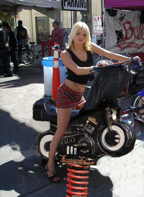 Download this Not Tough Biker Chick picture