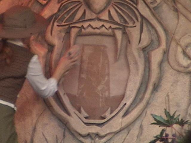 Indiana Jones™ and the Secret of the Stone Tiger Revealed!, Aladdin's Oasis, Adventureland, Disneyland®, Anaheim, California, 2008.05.26 15:23