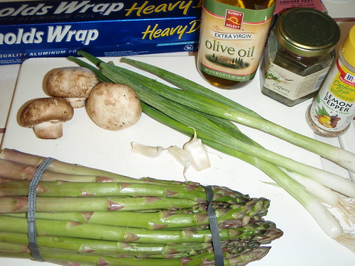 Foil Wrapped Asparagus Ingredients
