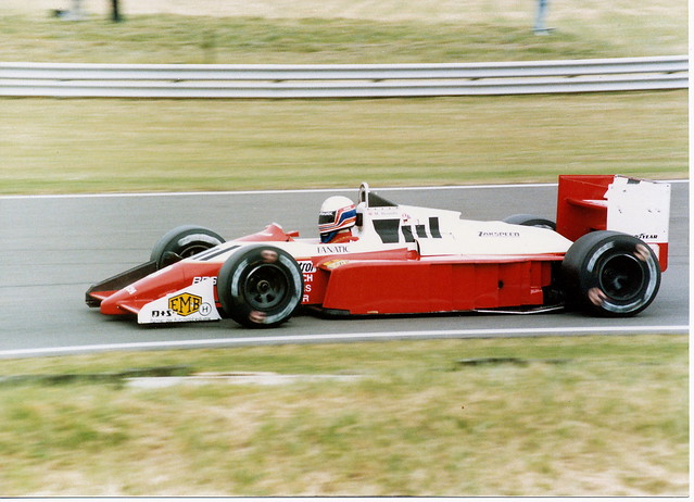 Martin Brundle Zakspeed 871 Zakspeed Turbo F1 Silverstone 1987 British Grand
