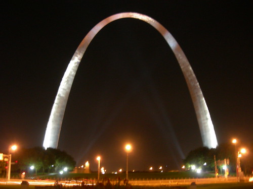 St Louis Arch @ Night