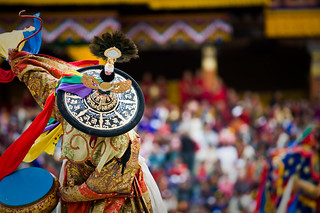 Bhutan- Cham Dance - Thimphu Tsechu