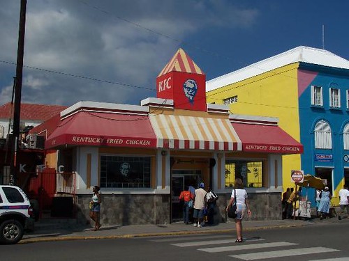KFC Restaurant in Basseterre by J. Stephen Conn