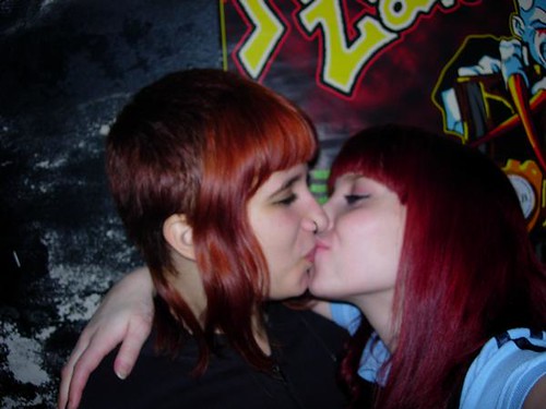 Bisexual Women Kissing 30