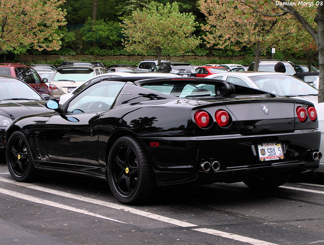 Ferrari Superamerica black on black one of 558 What can you say Wow