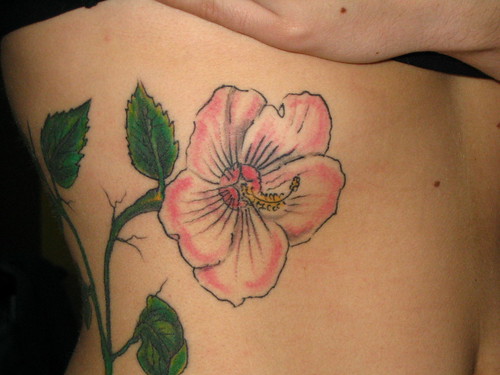 Flower Side Tattoos for Women women tattoosnatural women tattoosgirl 