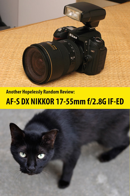 Here's my own take on the Nikkor 1755 f28 devoid of any scientific rigor