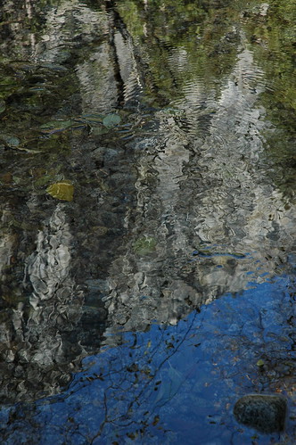 Calm blue granite pool, Yosemite National Park, California, USA by Wonderlane