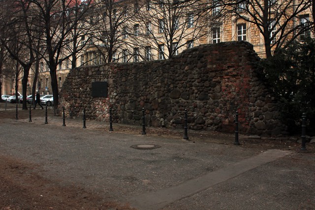 Le antiche mura di Berlino