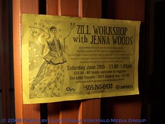  ZILL workshop with Jenna Woods.