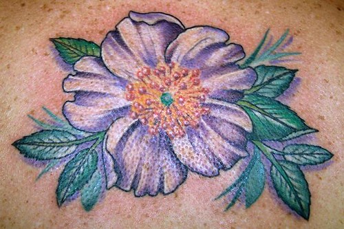 cherokee rose tattoo for the state of georgia malia reynolds
