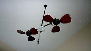 A sweet dual-fan ceiling mount.