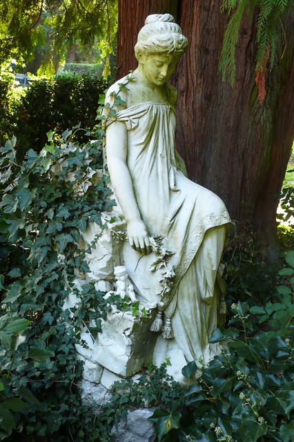 Statue in solothurn cemetary