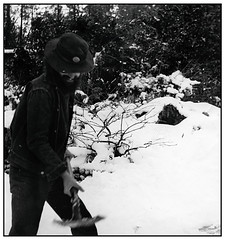 George Shovelling Snow - Frostpocket