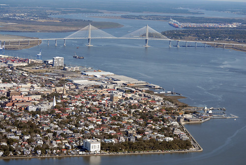 Charleston bridge aerial 103