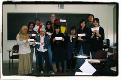 Linguistics 100 - Role Playing. Nov. 3rd through 7th class. Last day