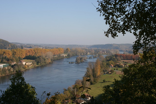 La Vallée Dordogne from Falaise de St-Front de Colubry