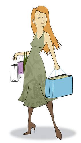 Woman Shopping by mark_hue, on Flickr