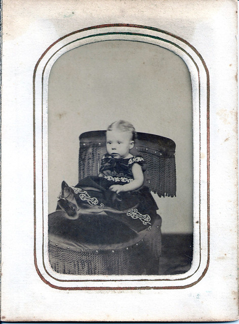 Carrie Louise Horton March 1866, 10 Months Old