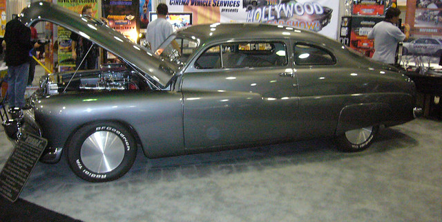 Classic Hollywood car 1950 Mercury Custom Coupe