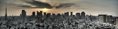 skyline panoramas 都市景観のパノラマ