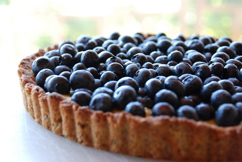 Nina's blueberry tart