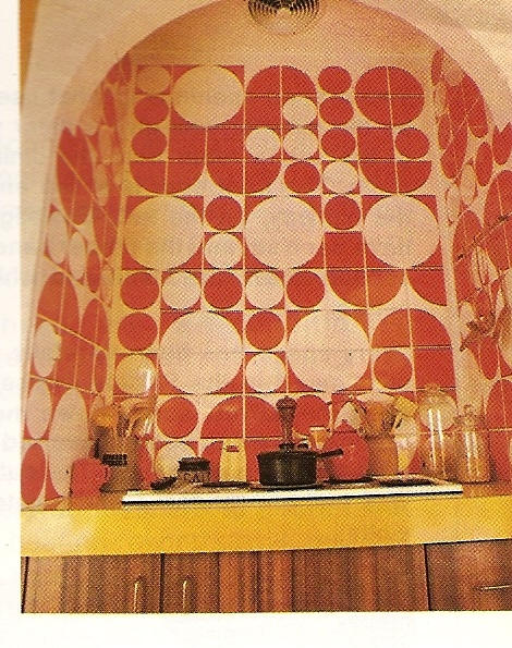The Funky 70s Kitchen Cooktop.
