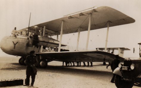 A Vickers Valencia Bomber