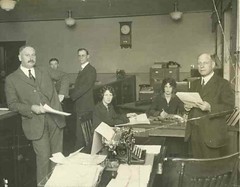 Office Staff Circa 1920s