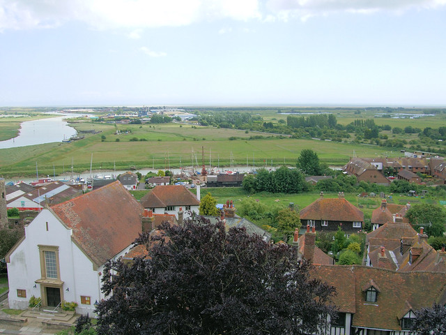  From St. Mary's Church Tower, Rye, East Sussex - Looking South-East