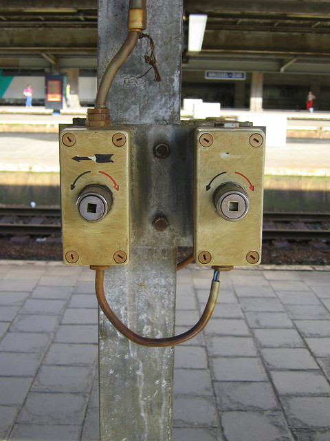 Train faces - cheerful