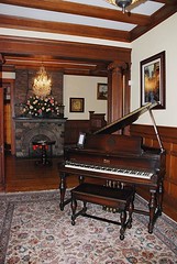 Starr Piano in the Foyer of the Gennett Mansion