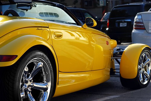 Plymouth Prowler on the street