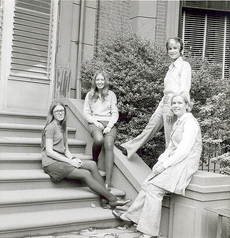 Yearbook Portraits, 1970 (53) - (l. - r.) Juliana Uvino, Pat Sullivan, Fran Musumeci and Carol McGlenn