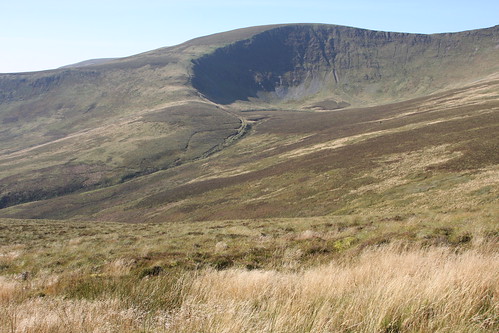 Looking back at Moel Sych