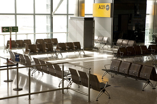 Heathrow Terminal 5 - Gate seating