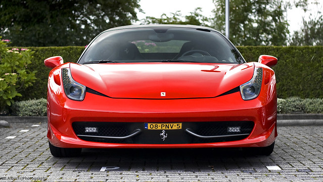 Ferrari 458 Italia The perfect 458 Red with a black roof and dark grey 