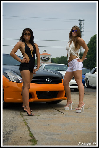 asian car girls